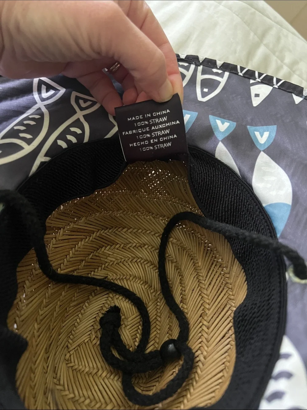 Little Surfer Dude Kids Straw Sun Hat
